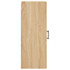 Veggskap sonoma eik 34,5x34x90 cm