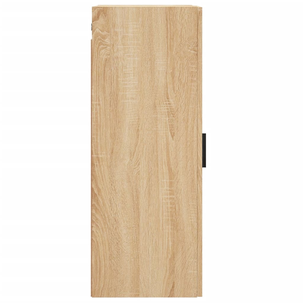 Veggskap sonoma eik 34,5x34x90 cm