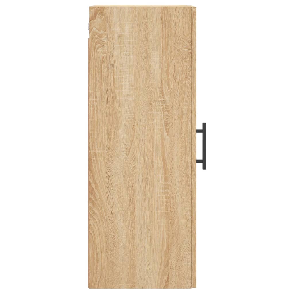 Veggskap sonoma eik 34,5x34x90 cm