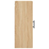Veggskap sonoma eik 34,5x34x90 cm
