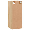 Veggskap sonoma eik 34,5x34x90 cm