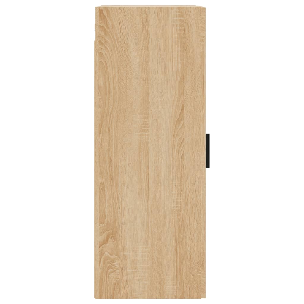 Veggskap sonoma eik 34,5x34x90 cm