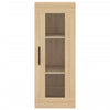 Veggskap sonoma eik 34,5x34x90 cm
