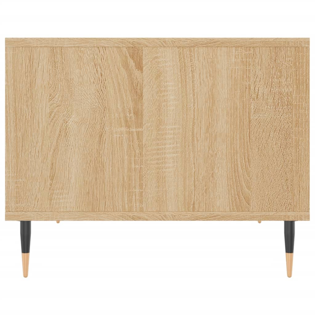 Salongbord sonoma eik 60x50x40 cm konstruert tre