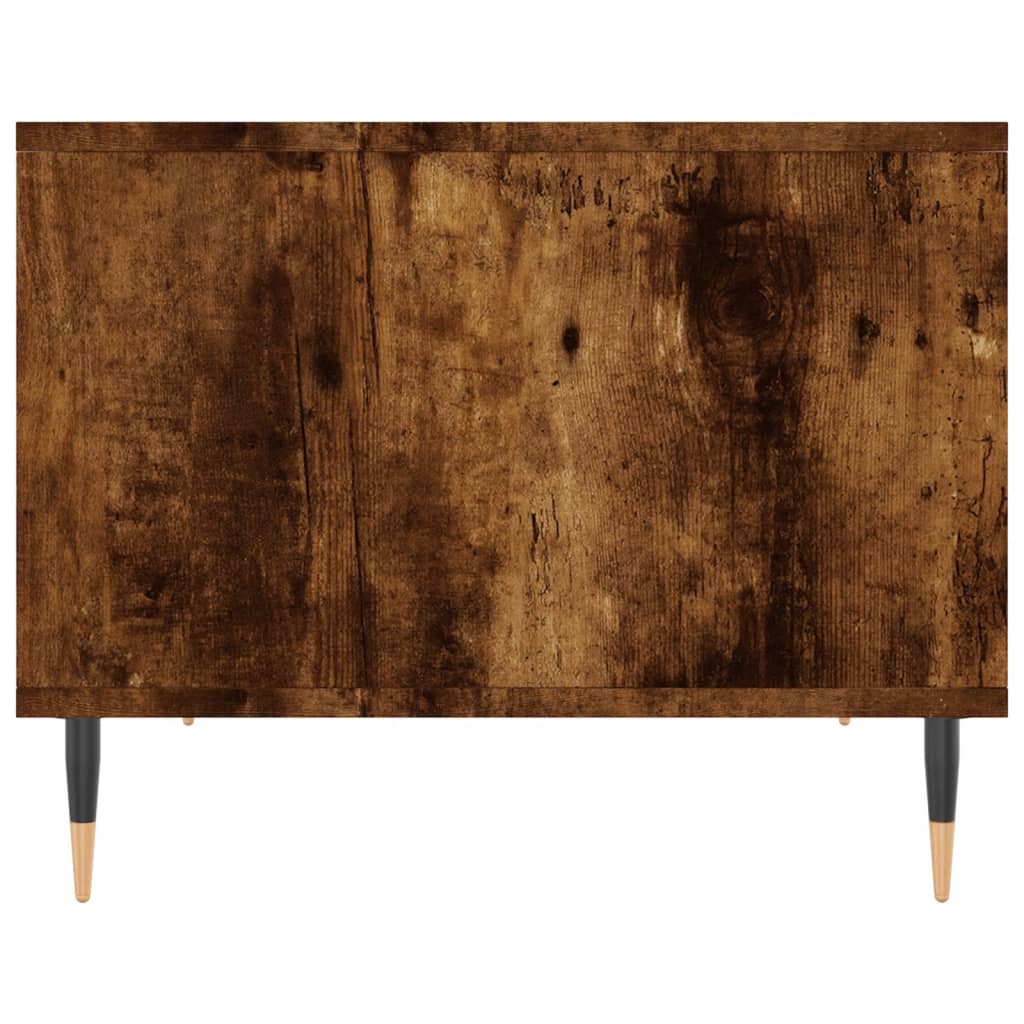 Salongbord røkt eik 60x50x40 cm konstruert tre