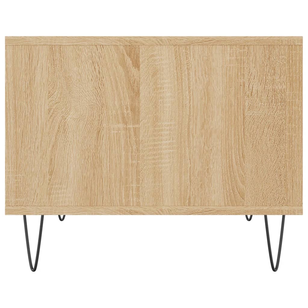 Salongbord sonoma eik 60x50x40 cm konstruert tre