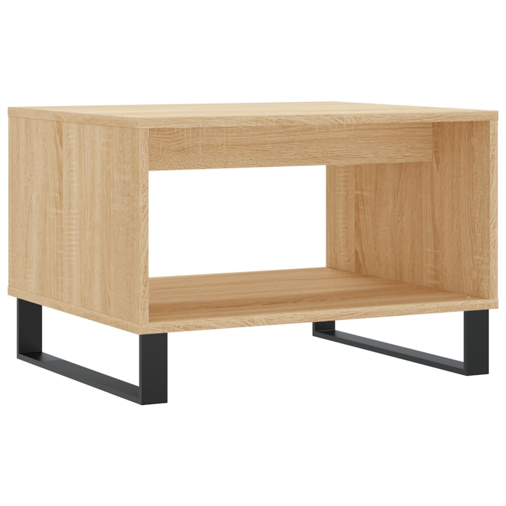 Salongbord sonoma eik 60x50x40 cm konstruert tre