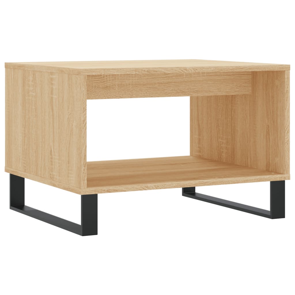 Salongbord sonoma eik 60x50x40 cm konstruert tre