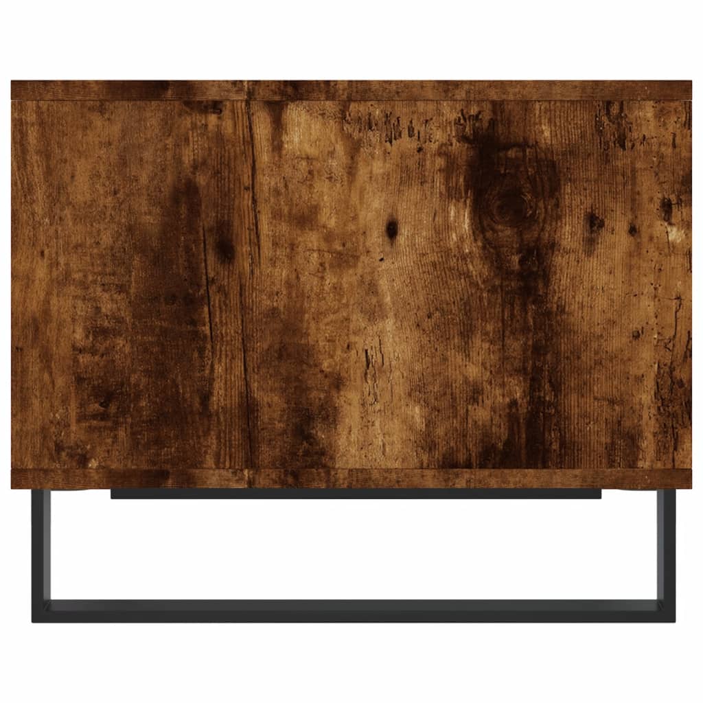 Salongbord røkt eik 60x50x40 cm konstruert tre