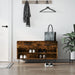 Skobenk røkt eik 102x35x55 cm konstruert tre