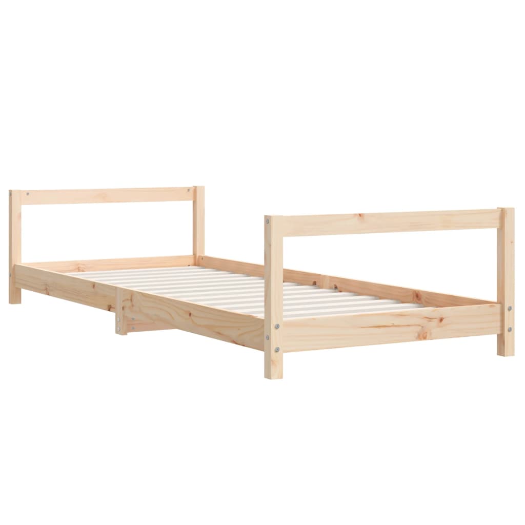 Barnesengeramme 80x200 cm heltre furu