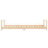 Barnesengeramme 80x200 cm heltre furu
