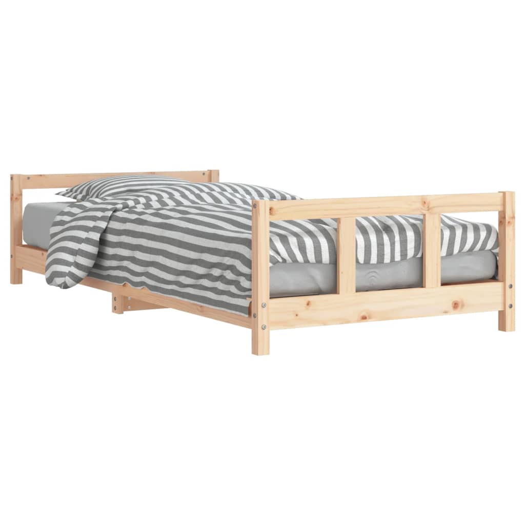 Barnesengeramme 90x200 cm heltre furu
