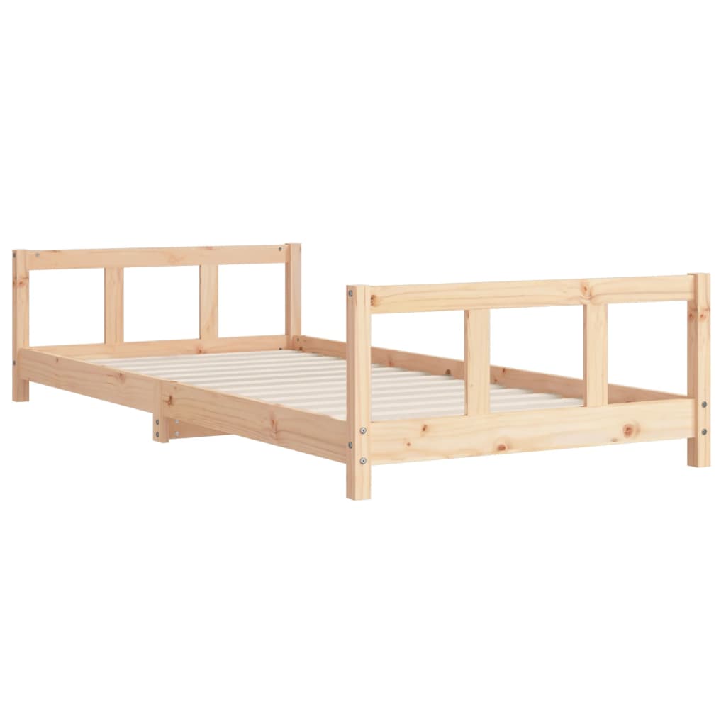 Barnesengeramme 90x200 cm heltre furu