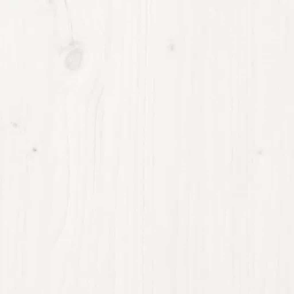 Barnesengeramme hvit 90x200 cm heltre furu