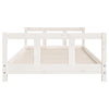 Barnesengeramme hvit 90x190 cm heltre furu