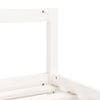 Barnesengeramme hvit 90x190 cm heltre furu