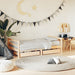 Barnesengeramme med skuffer 80x160 cm heltre furu