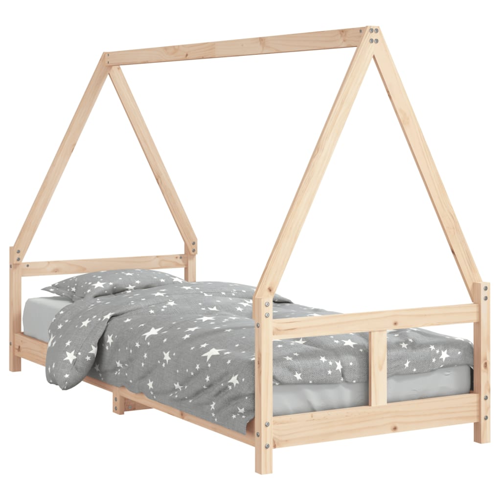 Barnesengeramme 80x200 cm heltre furu