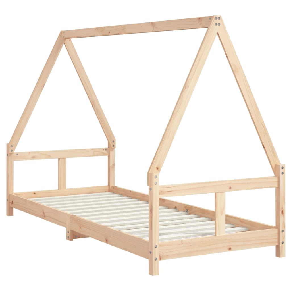 Barnesengeramme 80x200 cm heltre furu