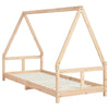Barnesengeramme 80x200 cm heltre furu