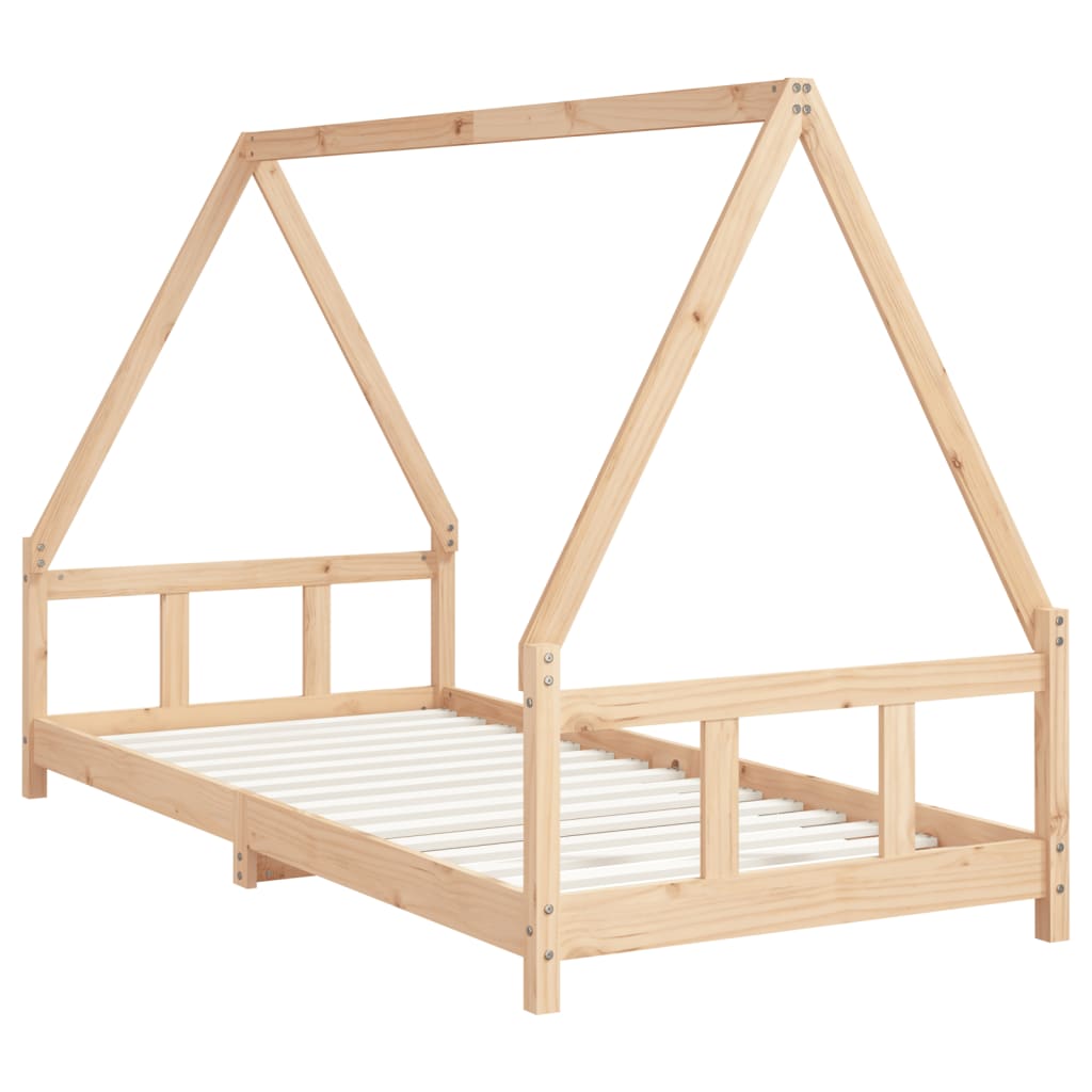 Barnesengeramme 90x200 cm heltre furu