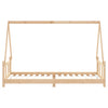 Barnesengeramme 90x200 cm heltre furu