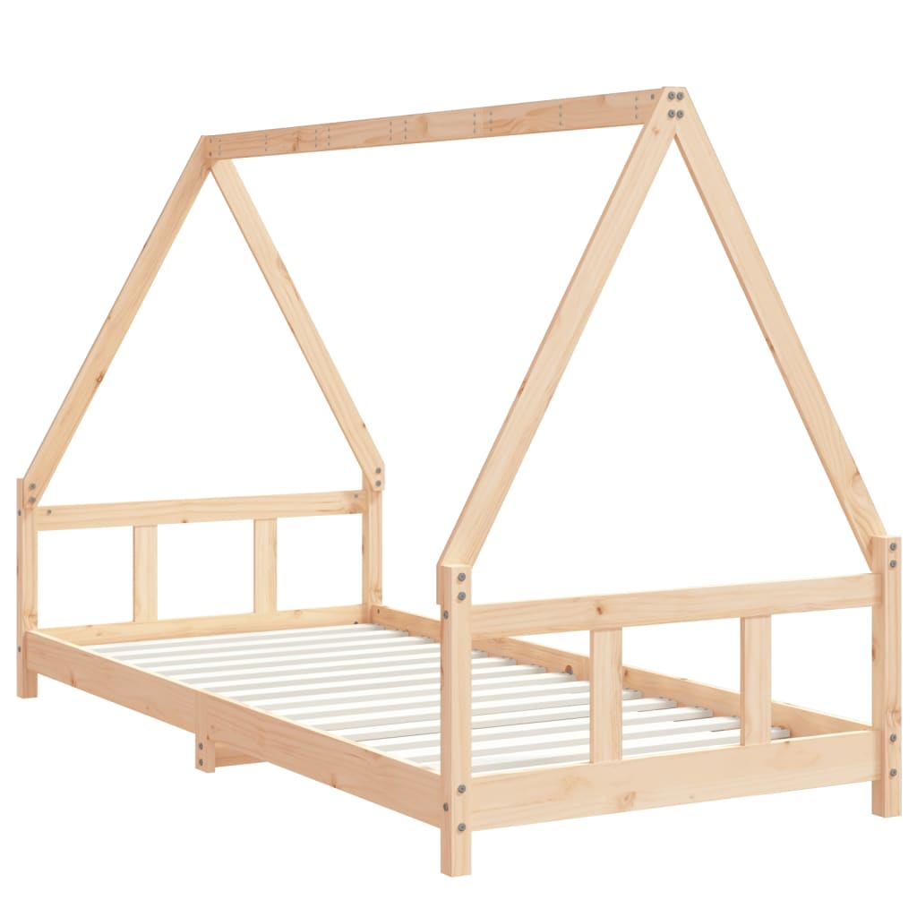 Barnesengeramme 90x200 cm heltre furu
