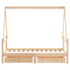 Barnesengeramme med skuffer 80x160 cm heltre furu