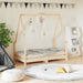 Barnesengeramme 70x140 cm heltre furu