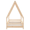 Barnesengeramme 80x160 cm heltre furu