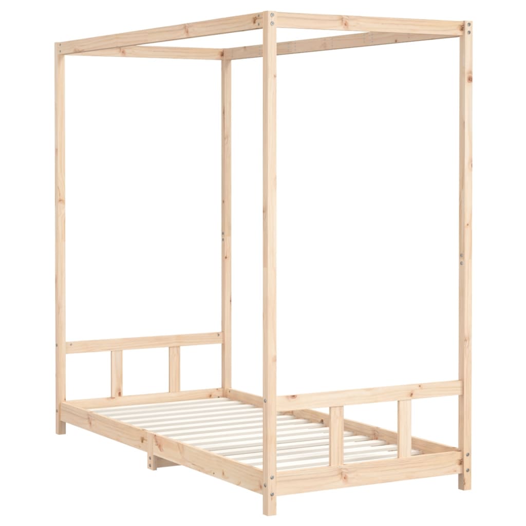 Barnesengeramme 90x200 cm heltre furu