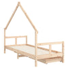 Barnesengeramme med skuffer 80x200 cm heltre furu