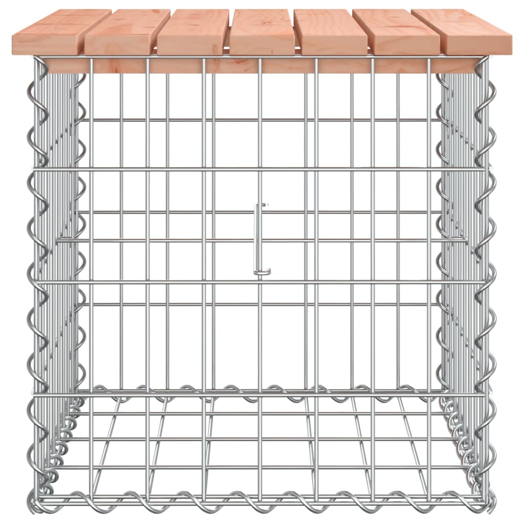 Hagebenk gabiondesign 43x44x42 cm heltre douglasgran