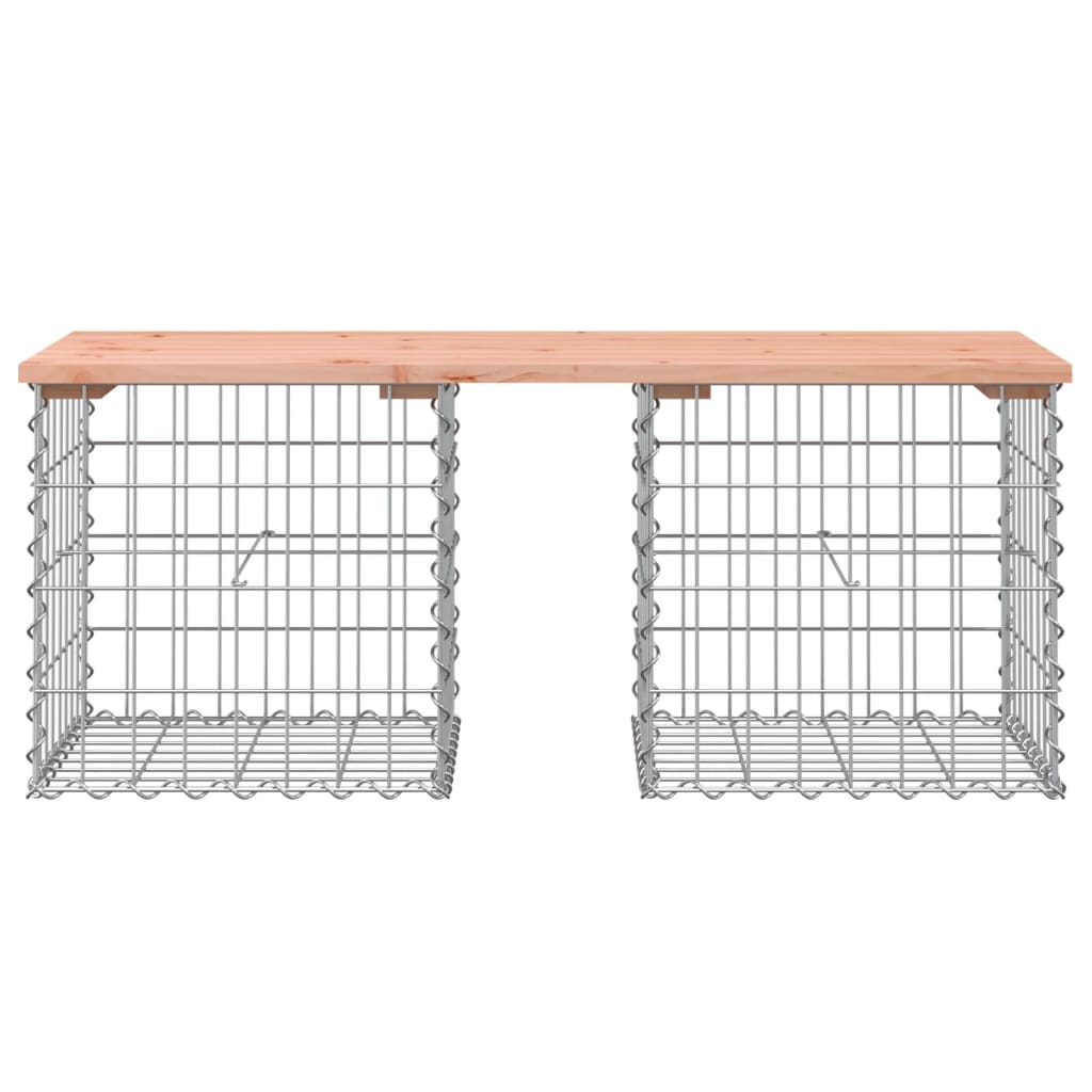 Hagebenk gabiondesign 103x44x42 cm heltre douglasgran vidaXL