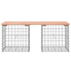 Hagebenk gabiondesign 103x44x42 cm heltre douglasgran