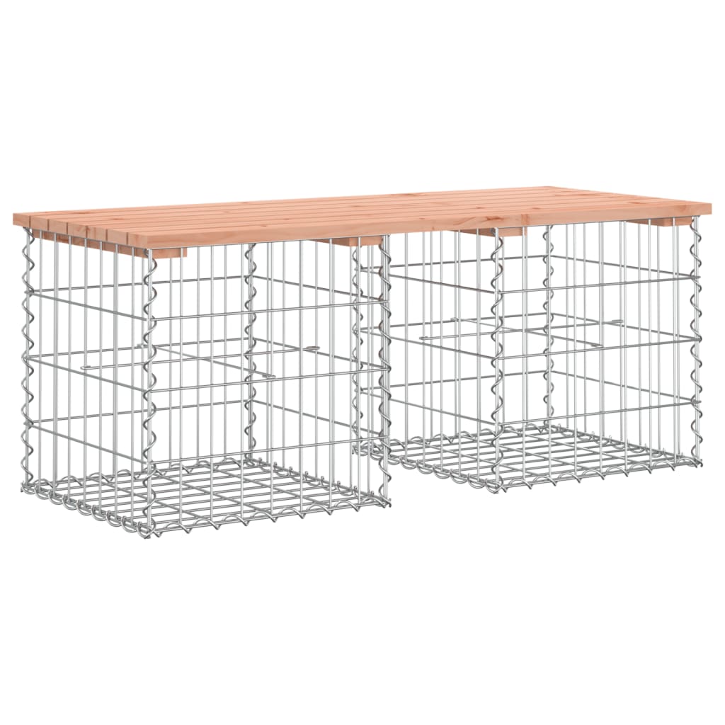 Hagebenk gabiondesign 103x44x42 cm heltre douglasgran vidaXL