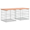 Hagebenk gabiondesign 103x44x42 cm heltre douglasgran