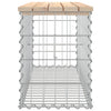 Hagebenk gabiondesign 103x31,5x42 cm heltre furu