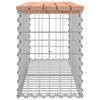 Hagebenk gabiondesign 103x31,5x42 cm heltre douglasgran