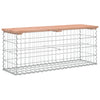 Hagebenk gabiondesign 103x31,5x42 cm heltre douglasgran