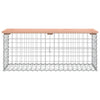 Hagebenk gabiondesign 103x44x42 cm heltre douglasgran
