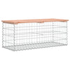 Hagebenk gabiondesign 103x44x42 cm heltre douglasgran