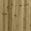 Hagebenk gabiondesign 103x44x42 cm impregnert furu