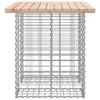 Hagebenk gabiondesign 100x70x72 cm heltre furu