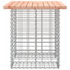 Hagebenk gabiondesign 100x70x72 cm heltre douglasgran
