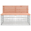 Hagebenk gabiondesign 103x70x65 cm heltre douglasgran