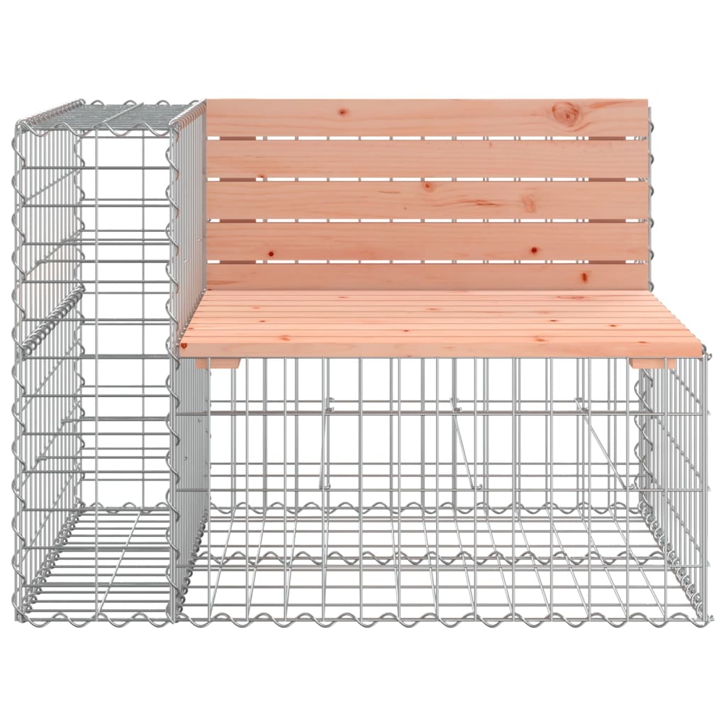 Hagebenk gabiondesign 92x71x65,5 cm heltre douglasgran vidaXL