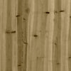 Hagebenk gabiondesign 92x71x65,5 cm impregnert furu