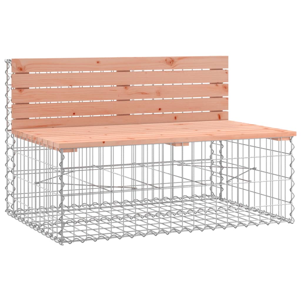 Hagebenk gabiondesign 347x71x65,5 cm heltre douglasgran